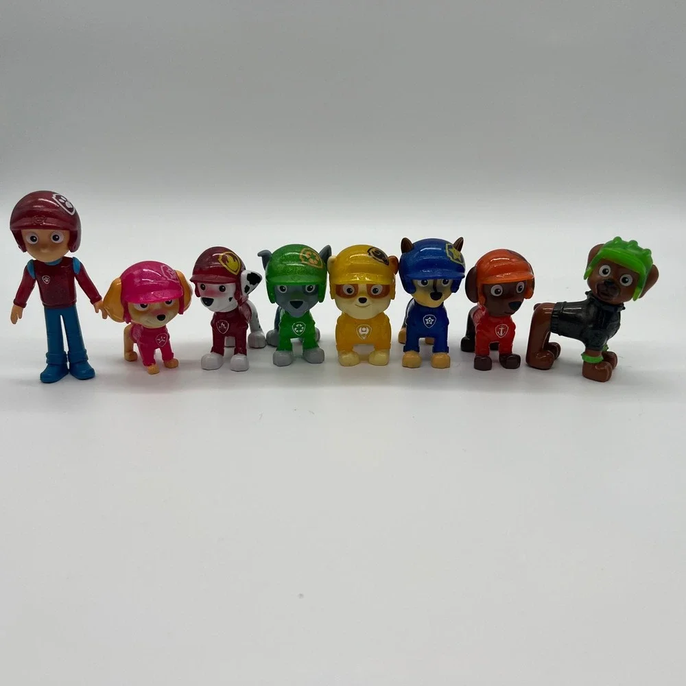 PAW Patrol Rescue Wheels Ryder and Pups Action Figure Lot 8 Pieces